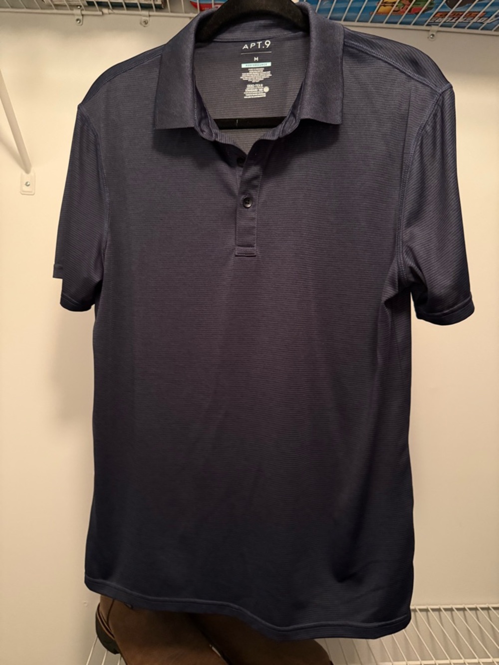 Apt. 9 Men's Dark Navy Polo Shirt